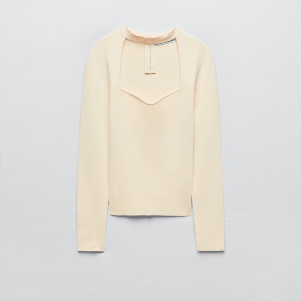 Zara knit choker top - Picture 9 of 10